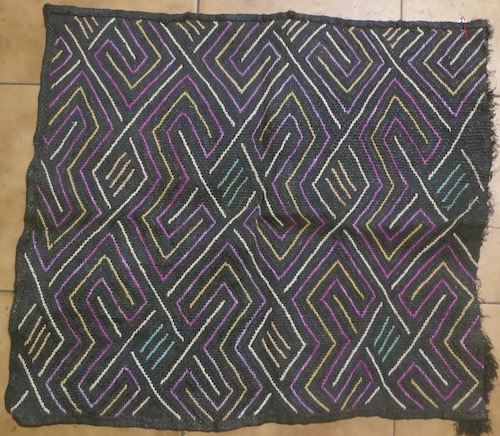 Tapis Kasaï (Congo) 52x55cm -30€