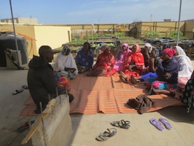 Réunion des femmes avec Mamadou Gueye